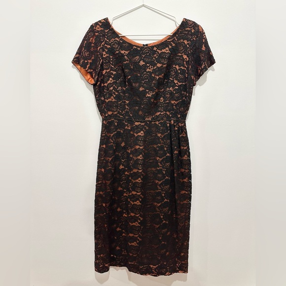 Vintage Grace Taylor Lace Overlay Sheath Dress - Picture 1 of 6